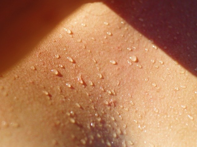 汗の写真