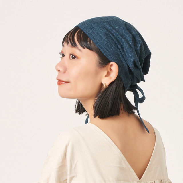 バンダナキャップ着用イメージ